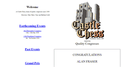 Desktop Screenshot of castlechess.co.uk