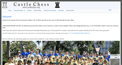 Desktop Screenshot of castlechess.org